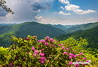 Blue Ridge Mountain landscape photo